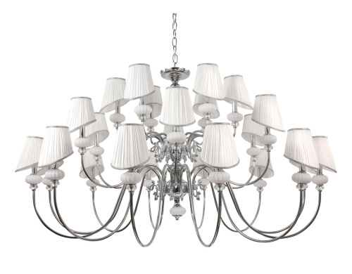 Люстра Crystal Lux ALMA WHITE SP-PL12+6+6
