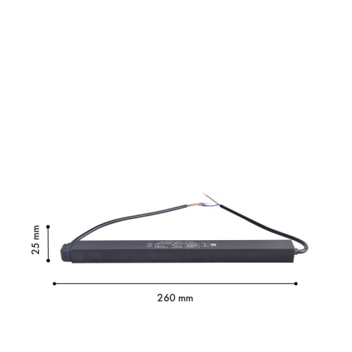 Блок питания unica Favourite 1008-DB-200, блок питания, L260xW22xH25, 200W, 42V, IP20