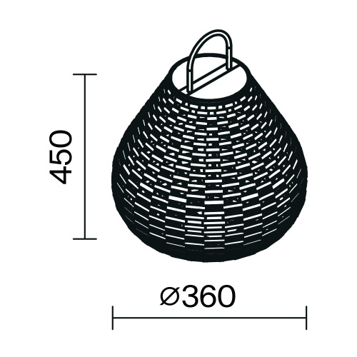 Светильник на солнечной батарее Outdoor OSL599FL-L5B3K