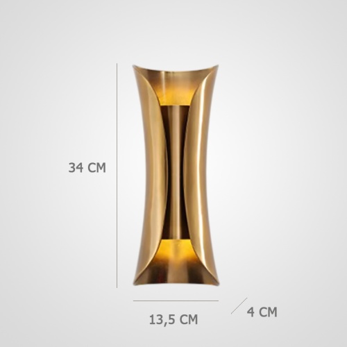 Настенное бра INFINITI Brass H34 306825-26