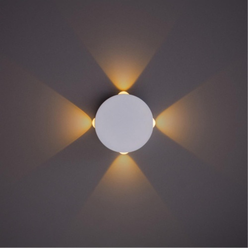 Декоративная подсветка Arte lamp A1525AP-1WH СВЕТИЛЬНИК НАСТЕННЫЙ