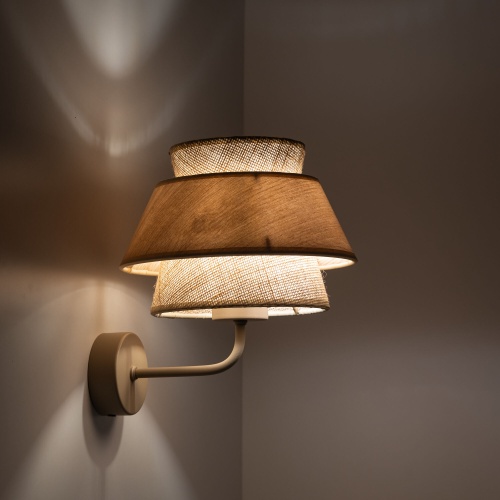 Настенный светильник TK Lighting 11804 Kalum бежевый