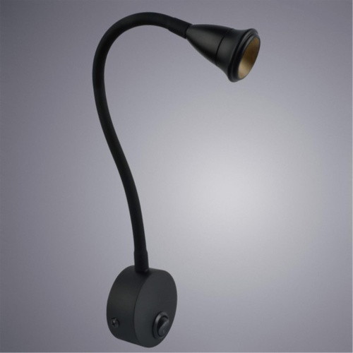 Бра Arte lamp A7603AP-1BK СВЕТИЛЬНИК НАСТЕННЫЙ