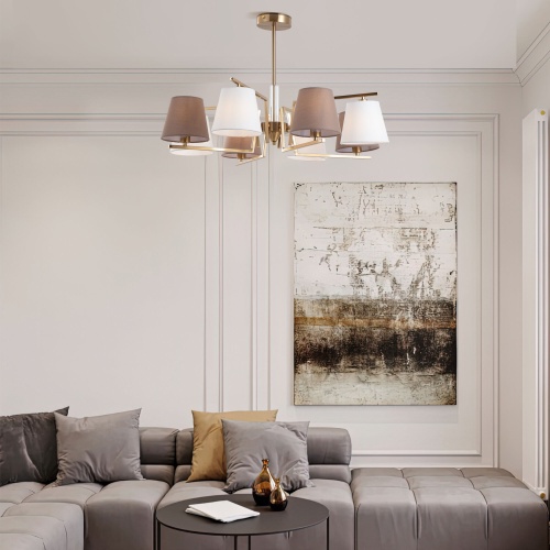  Eurosvet 60149/8/ потолочный светильник/ латунь Smart