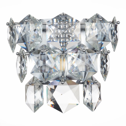 SL1631.101.01 Бра ST-Luce Хром/Прозрачный E14 1*40W ВИТЕРБО