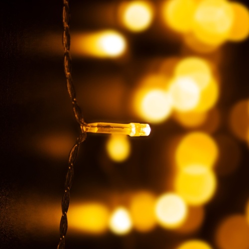 Гирлянда бытовая электрическая занавес Eurosvet 200-002 теплый белый