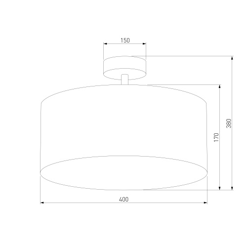 Потолочный светильник TK Lighting 4243 Rondo