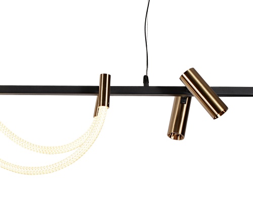 Подвес Kink Light Кайли черный/бронза 08039K-140A,19(20)
