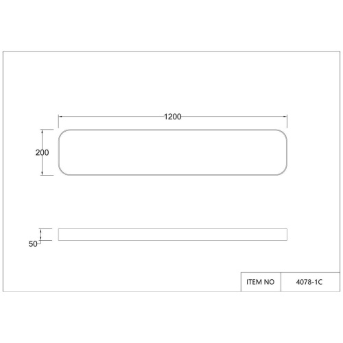 Потолочный светильник Favourite 4078-1C, потолочный светильник, L1200xW200xH50, LEDx40W, 4000LM, 4000K, included