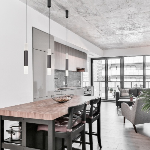 Подвесной светильник Eurosvet 50210/1 LED черный жемчуг