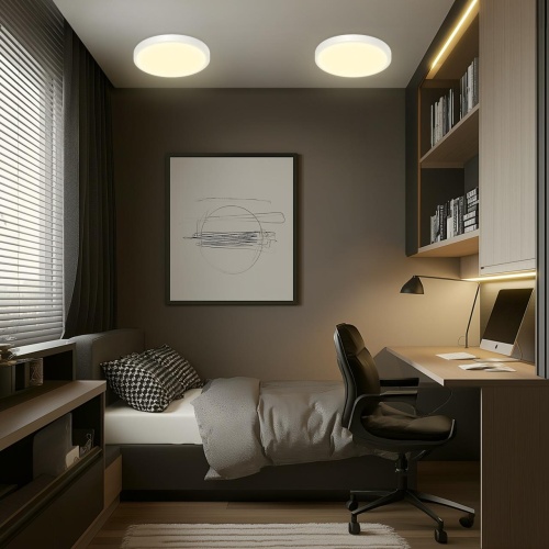 CL738240V Бейсик Белый Св-к Накл. LED 24W*Мульти