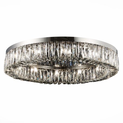 SL1226.102.12 Люстра потолочная ST-Luce Никель/Прозрачный E14 12*40W РИФРАЦИО