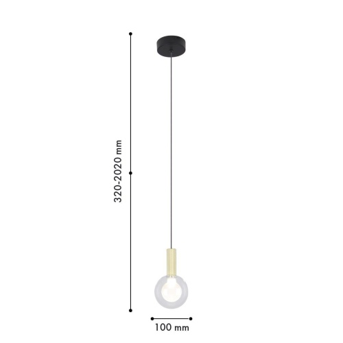 Подвес Favourite 4377-1P, подвес, D100xH320/2020, LEDx3W, 195LM, 4000K, CRI>90, included