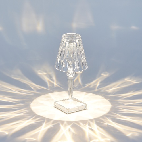 SL1010.744.01 Прикроватная лампа ST-Luce Прозрачный/Прозрачный LED 1*2W 3000K - 6000K SPARKLE