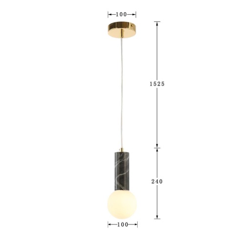 Подвес Favourite 2749-1P, подвес, D100xH240/1765, 1xG9LEDx5W, 400LM, 3000K, included