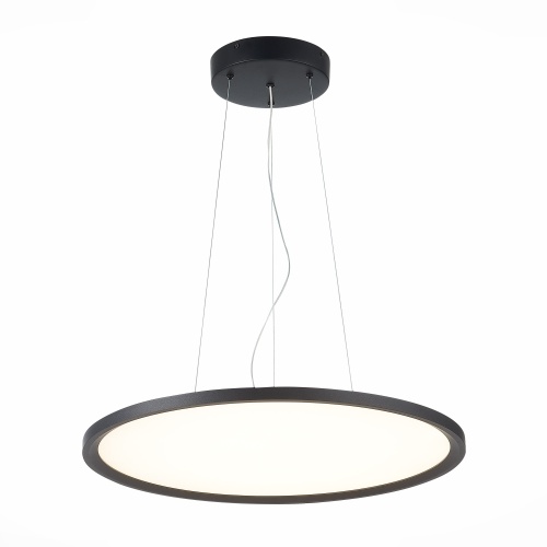 ST602.443.56 Светильник подвесной Черный LED 1*56W 4000K 5 040Lm Ra&gt;80 120 IP20 D600xH36 185-265V Подвесные светильники