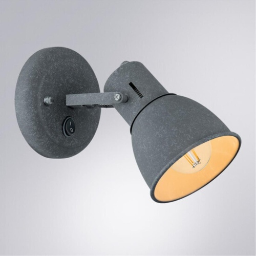 Arte lamp A1677AP-1GY СВЕТИЛЬНИК НАСТЕННЫЙ