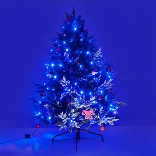 Гирлянда бытовая электрическая нить Eurosvet 400-001 голубой