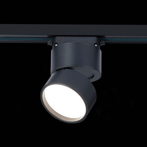 ST651.446.09 Св-к трек. Черный LED 1*9W 4000K 720Lm Ra&gt;90 120° IP20 D85xH122 170-240VV BASE