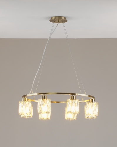 Люстра подвесная Moderli V11685-8P Prismique