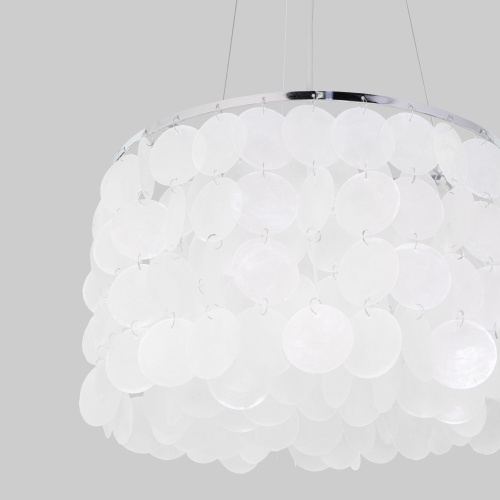 Подвесной светильник Eurosvet 60005/3 хром/перламутр