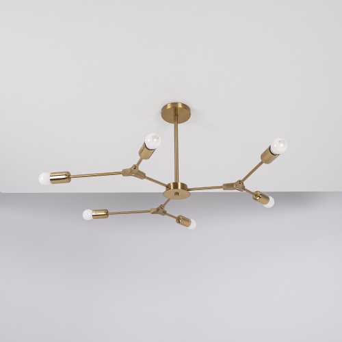 Люстра на штанге LATE D86 Gold 101722-26