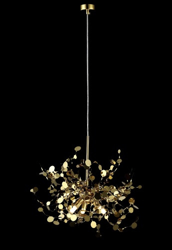 Светильник подвесной Crystal Lux GARDEN SP3 D400 GOLD