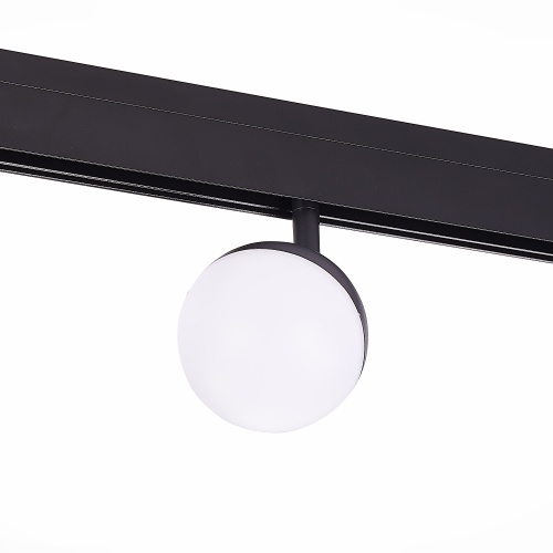 ST358.446.07 Магнитный трековый светильник Черный LED 1*7W 4000K 520Lm Ra>80 120° IP20 L120xW90xH192 СКАЙЛАЙН 48V