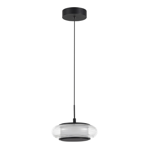 SL6239.403.01 Светильник подвесной ST-Luce черный/прозрачный LED 1*7W 3000K FRITTELA