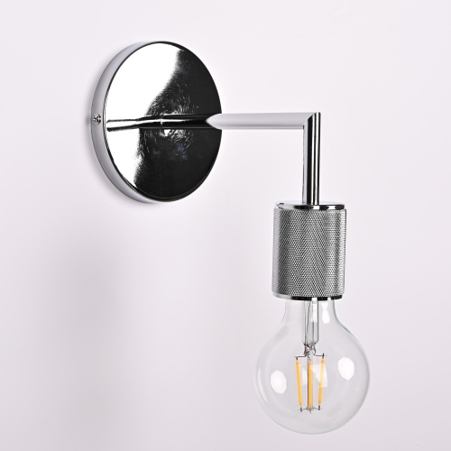 Бра RH Utilitaire Single Sconce Silver 123286-22