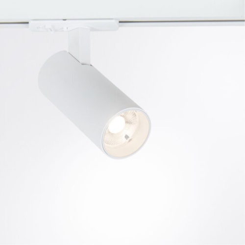 Трековый светильник Arte lamp A1945PL-1WH СВЕТИЛЬНИК ПОТОЛОЧНЫЙ BENE 220В 10Вт 850Лм 4000К 90+ 36°