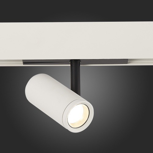 ST808.546.08 Магнитный трековый светильник Белый, Черный LED 1*8W 4000K 650Lm Ra&gt;90 36° IP20 D42xH13 SKYLINE 48