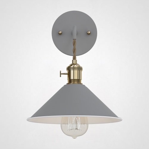 Бра с подвесным плафоном BRAID WALL Gray 181877-26