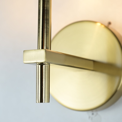 Бра Boule De Cristal Single Sconce Brass от Imperiumloft 73511-22