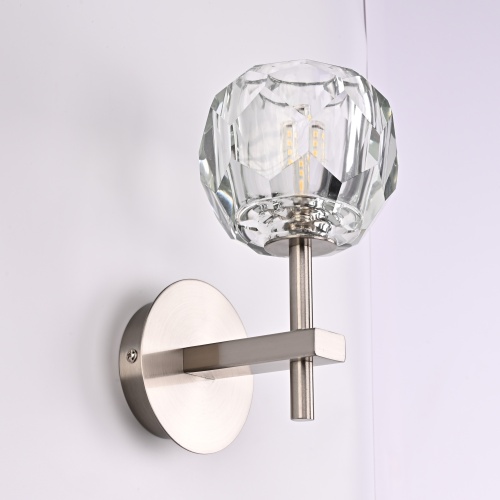 Бра Boule De Cristal Single Sconce Никель от Imperiumloft 196952-22