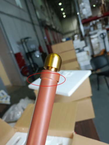 utsenka-SL6225.303.10 Светильник подвесной ST-Luce Латунь/Терракотовый, Белый LED 10*6,5W 3000K БРИК