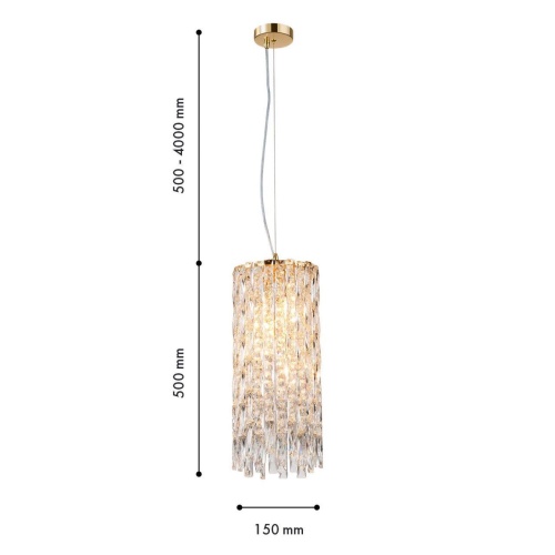 Подвес Favourite 4722-4P, подвес, D200xH500/4000, 4xE14x40W, excluded