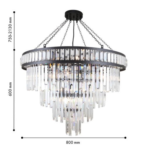 Подвесная люстра Favourite 4731-19P, подвесная люстра, D800xH750/2130, 19xE14x40W, excluded
