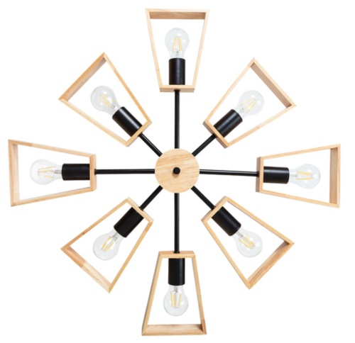 Люстра на штанге Arte lamp A8030PL-8BK СВЕТИЛЬНИК ПОТОЛОЧНЫЙ