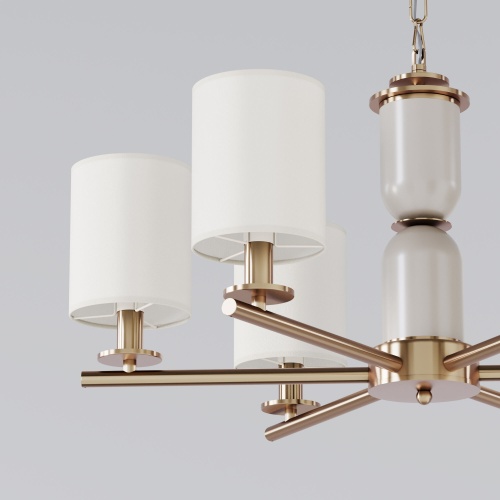 Потолочный светильник Eurosvet 60146/6 латунь Smart