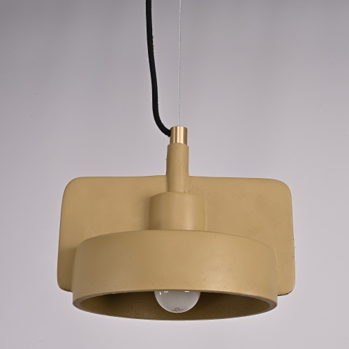 Подвесной бетонный светильник SKOVL A Песочный 186773-26