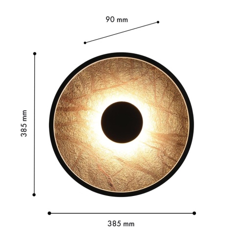 Бра Favourite 4445-2W, настенный светильник, D90xW385xH385, LEDx32W, 285LM, 4000K, included