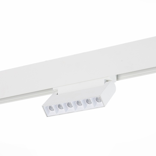 ST364.546.06 Магнитный трековый светильник белый LED 1*6W 4000K 532Lm Ra&gt;80 36° IP20 L120xW22xH108 4 SKYLINE 48