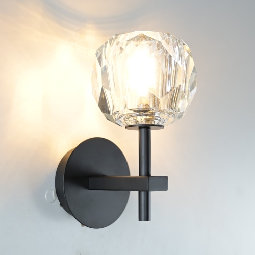 Бра Boule De Cristal Single Sconce Black от Imperiumloft 156563-22