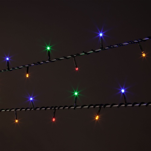 Гирлянда бытовая электрическая нить Eurosvet 400-002 мульти