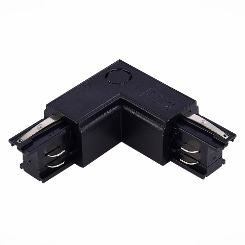 ST030.409.15L Угловой токоподвод левый для трехфазного шинопровода ST-Luce Черный TRACE