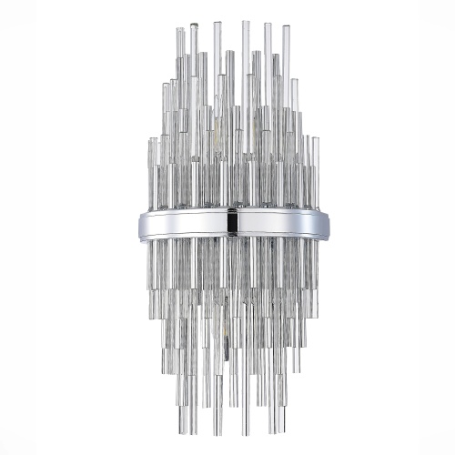 SL1628.101.02 Бра ST-Luce Хром/Прозрачный, Хром E14 2*40W TERAMO