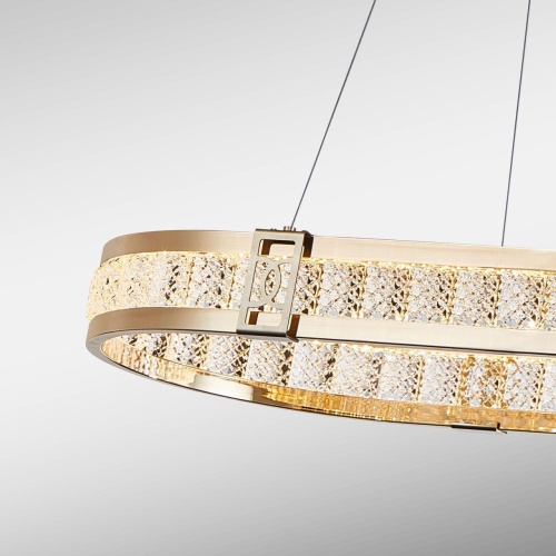 Подвесная люстра Favourite 4206-9P, подвесная люстра, L860xW360xH80/1500, 2xLEDx35W, 7000LM, 3000K, included