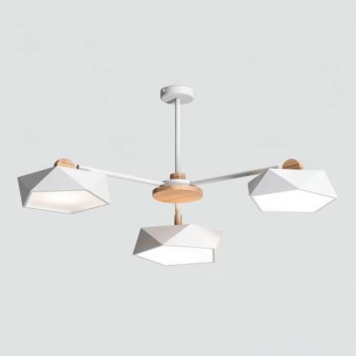 Люстра на штанге GEOMETRIC CH 3 White 186751-26
