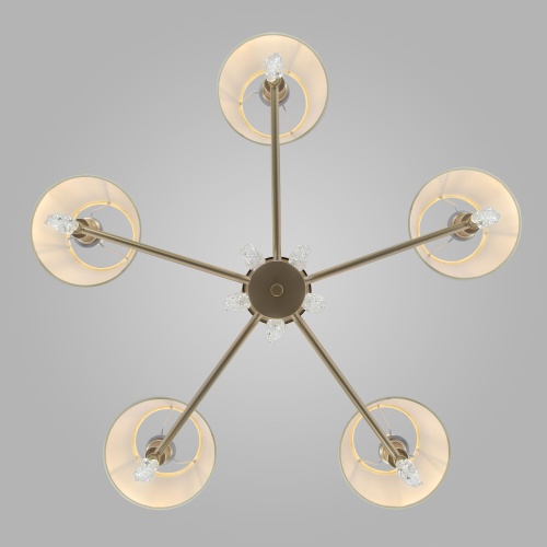  Eurosvet 60148/5/ подвесной светильник/ матовое золото